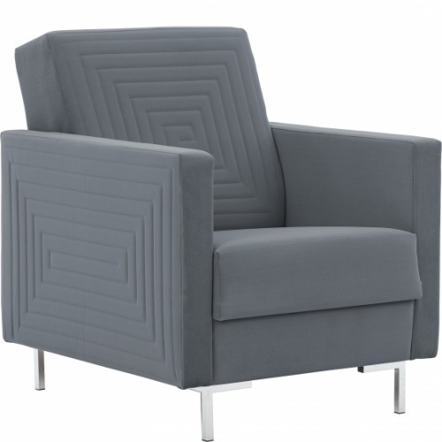 Atpūtas krēsls SOLVO, Hroms/Fabric 17046